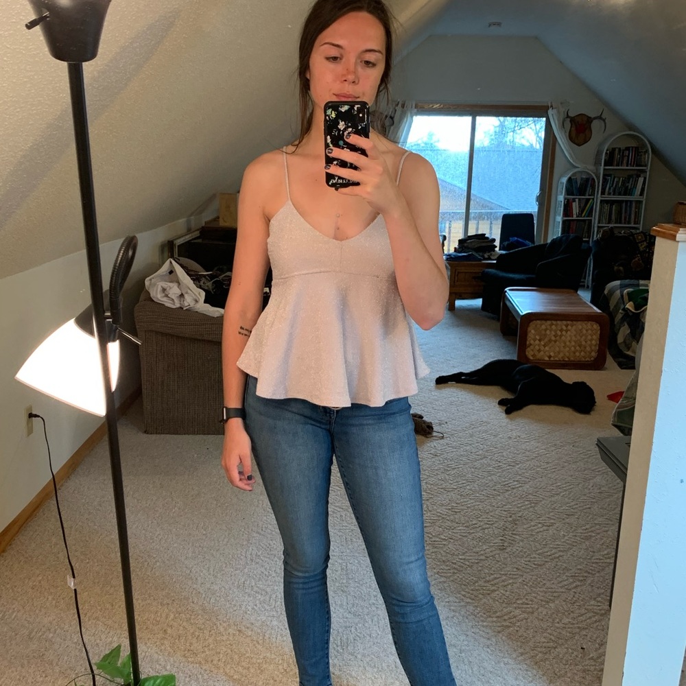 Wild fable sparkly tank top